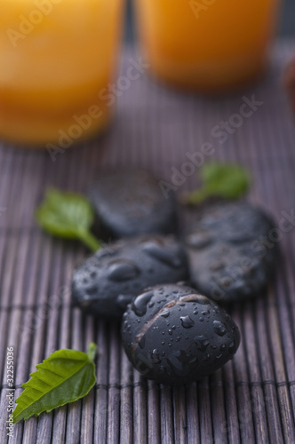 Photography Zen spa stones