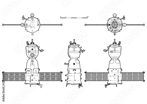 Vector spaceship