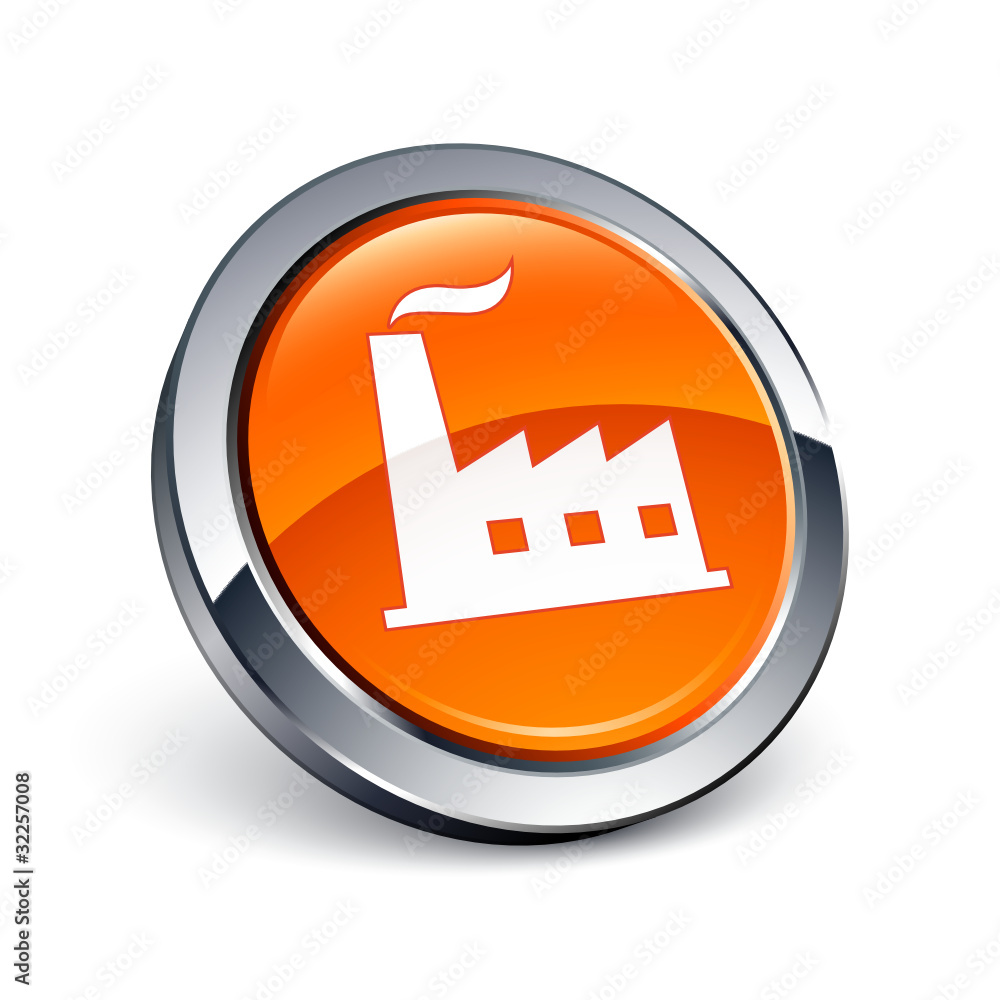 icône bouton internet usine industrie icône bouton internet usine industrie