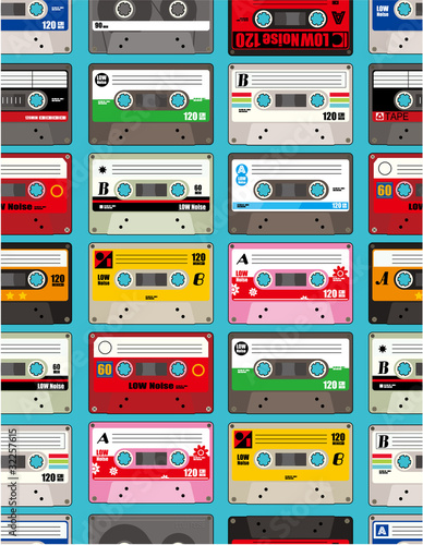 music tape seamless