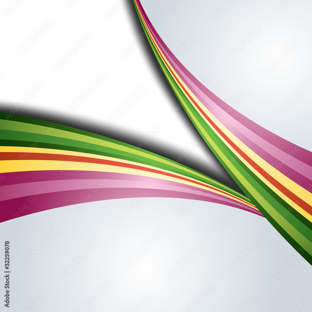 Fototapeta premium Colorful vector business template - 3