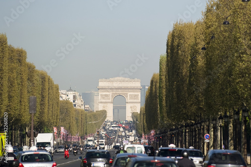 Avenue des Champs-élysées, Paris, France photo