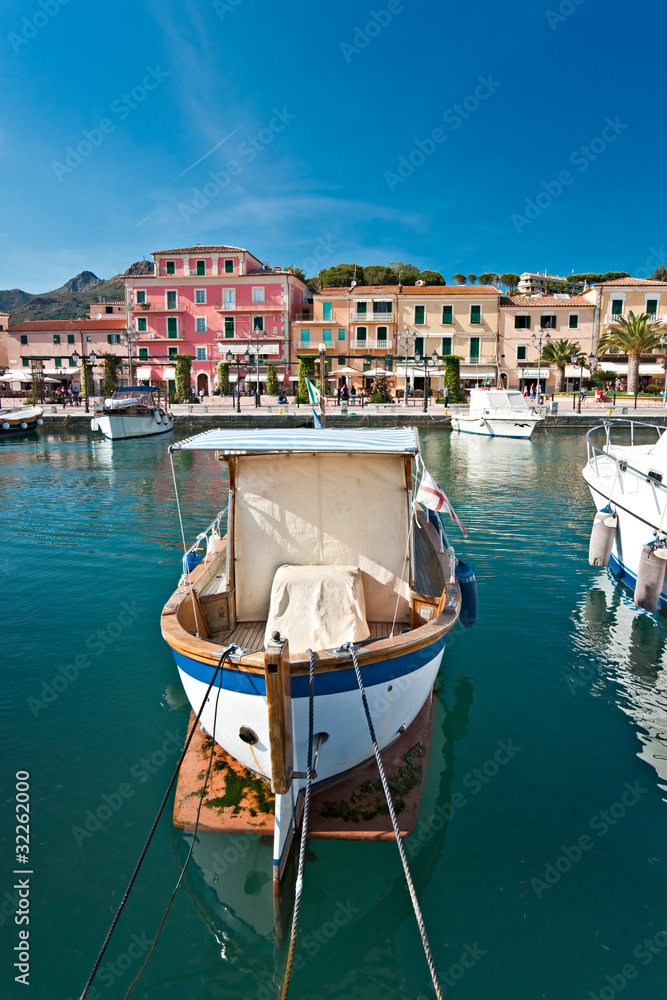 Portoazzurro, Isle of Elba, Italy.