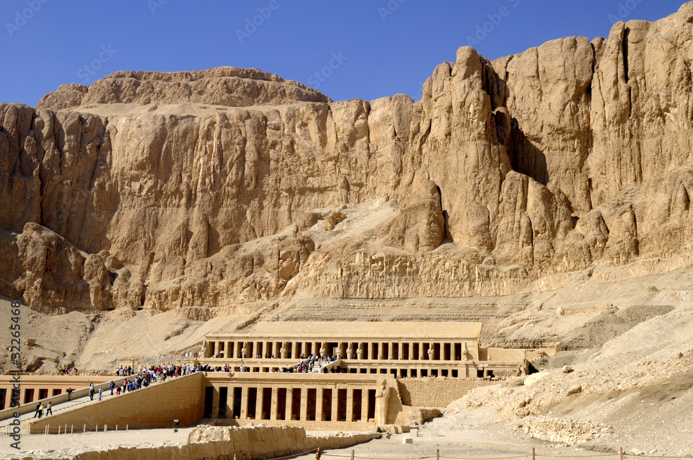 Mortuary Temple of the female Pharaoh Hatshepsut Luxor Egypt