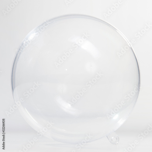 Empty glass ball