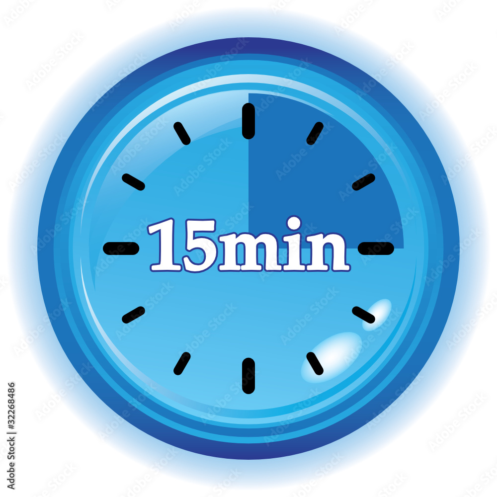 15 MINUTES ICON