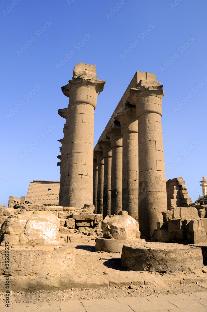 Fototapeta premium The Temple Complex at Karnak in Egypt