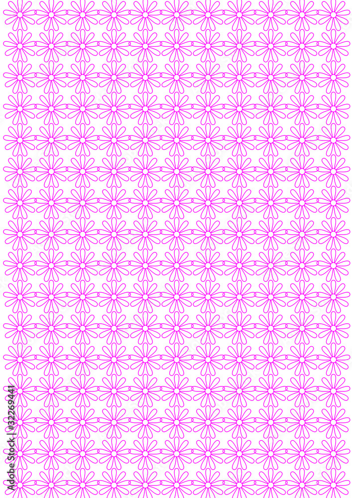pink geo flower pink geo flower