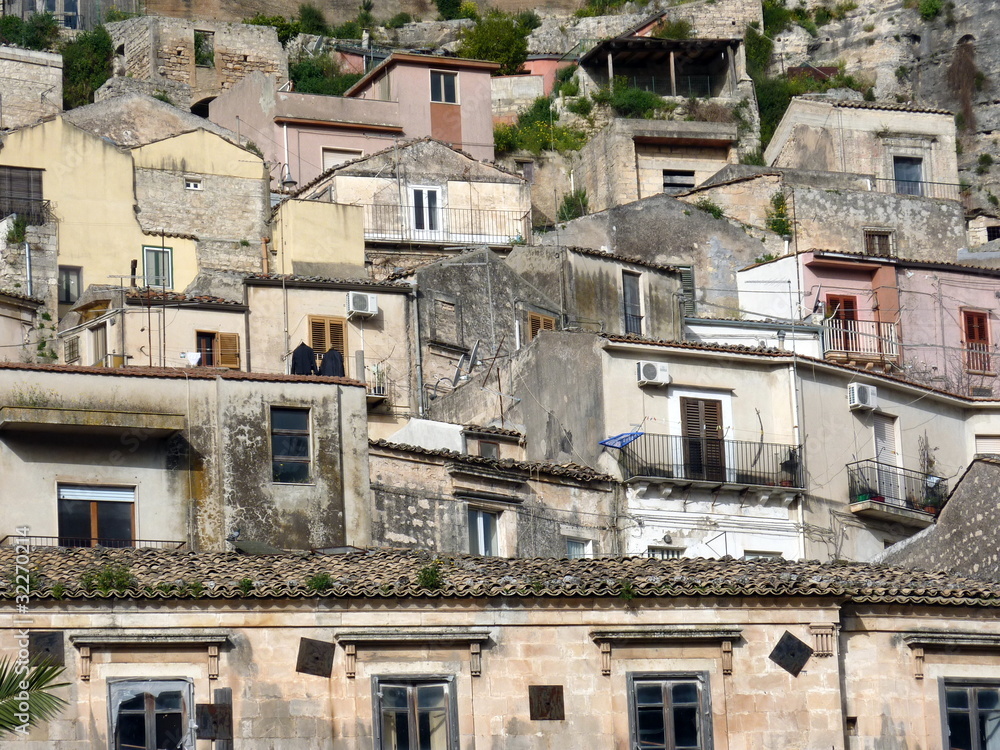 case nella città siciliana di Modica