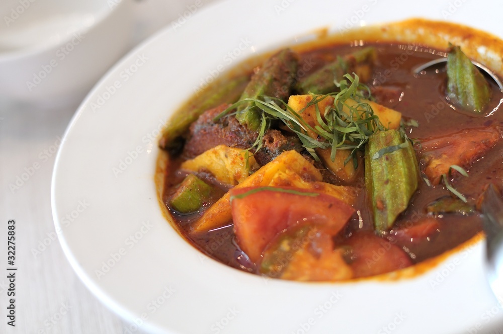 International style curry dish International style curry dish