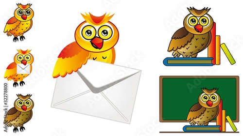 owl collage