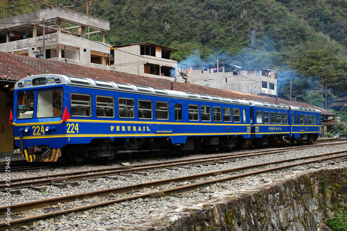 PeruRail at Aguas Calientes Station (Machu Picchu, Peru)