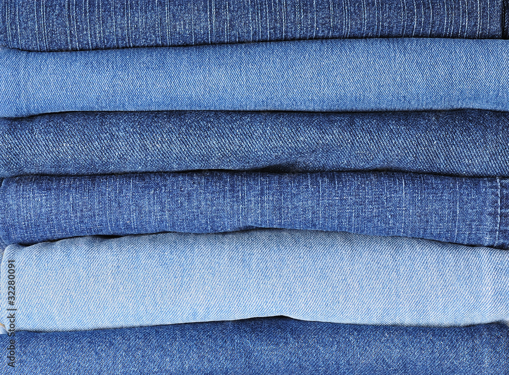 Jeans stack background