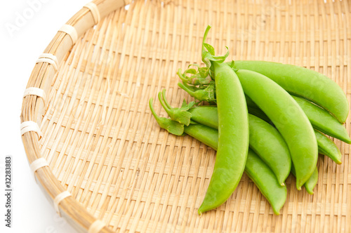 食材のスナップエンドウ