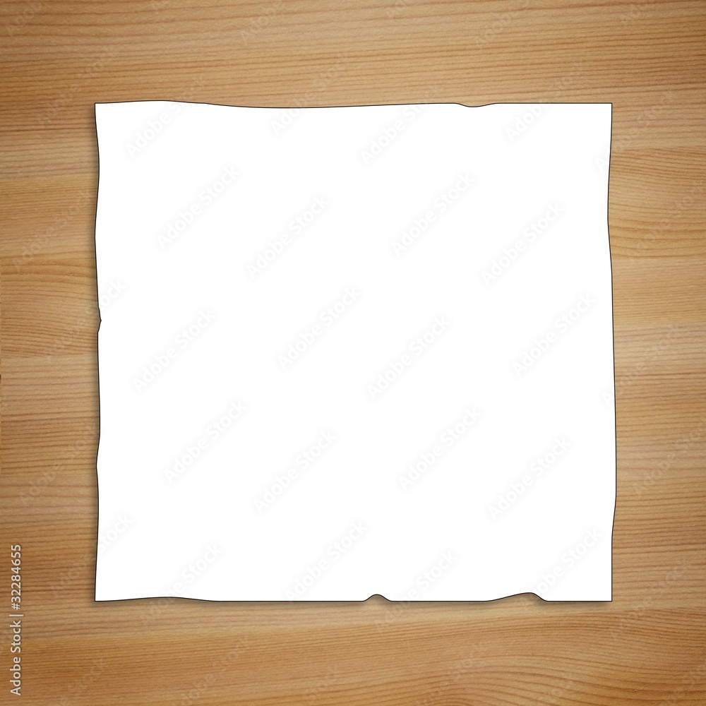 Obraz premium paper on wood