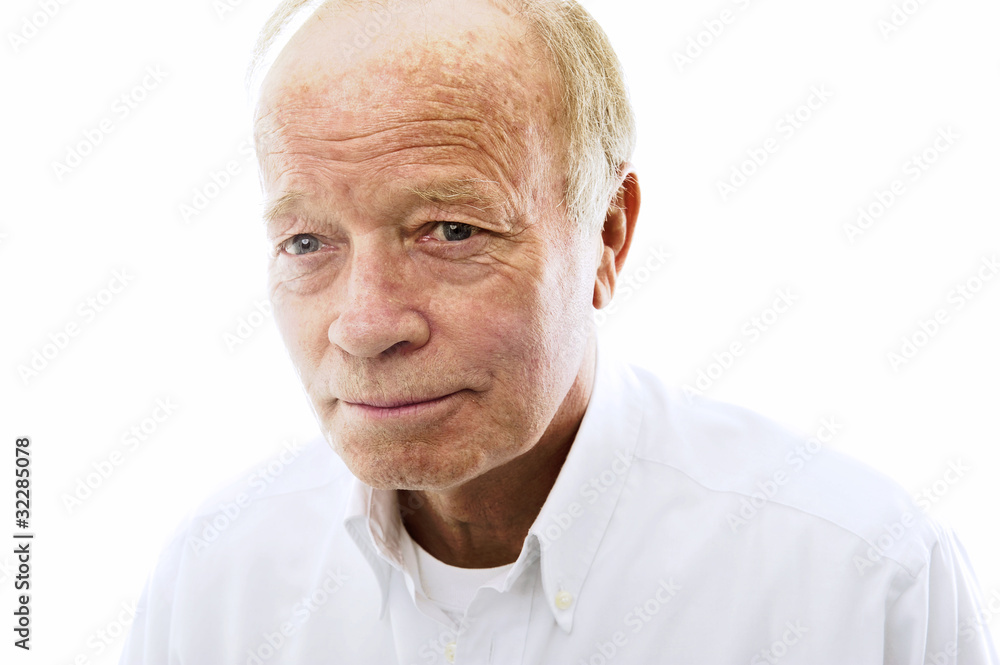 Portrait of a happy senior man Portrait of a happy senior man
