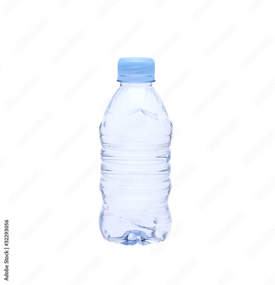 Plastic bottle of water Plastic bottle of water