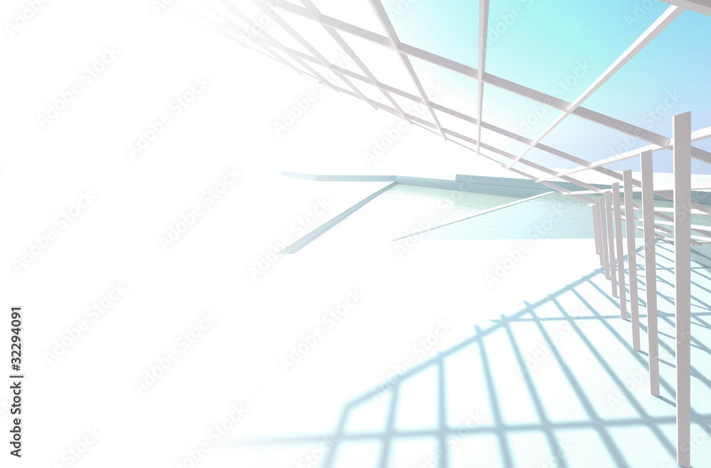 3d abstract architectural background 3d abstract architectural background