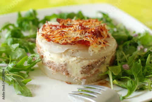 Gratin de christophine - chayotte