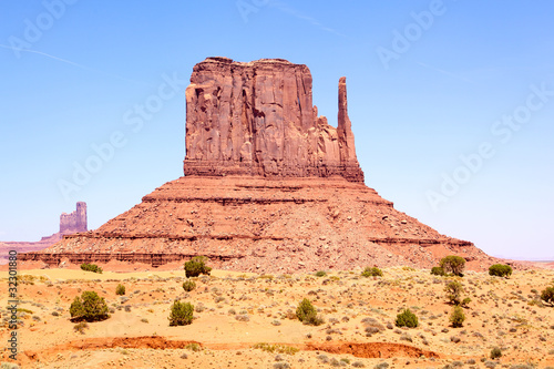 Left Mitten  Monument Valley  Arizona-Utah  USA
