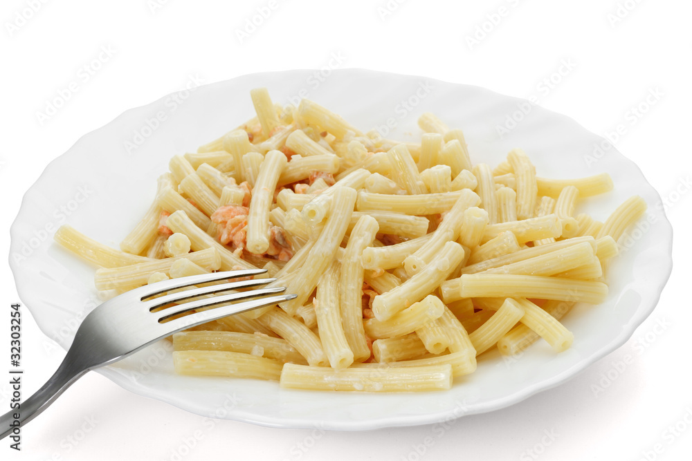 sedanini with salmon and cream - sedanini al salmone e panna sedanini with salmon and cream - sedanini al salmone e panna