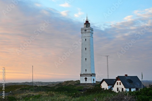 Leuchtfeuer Blavand in Dänemark photo