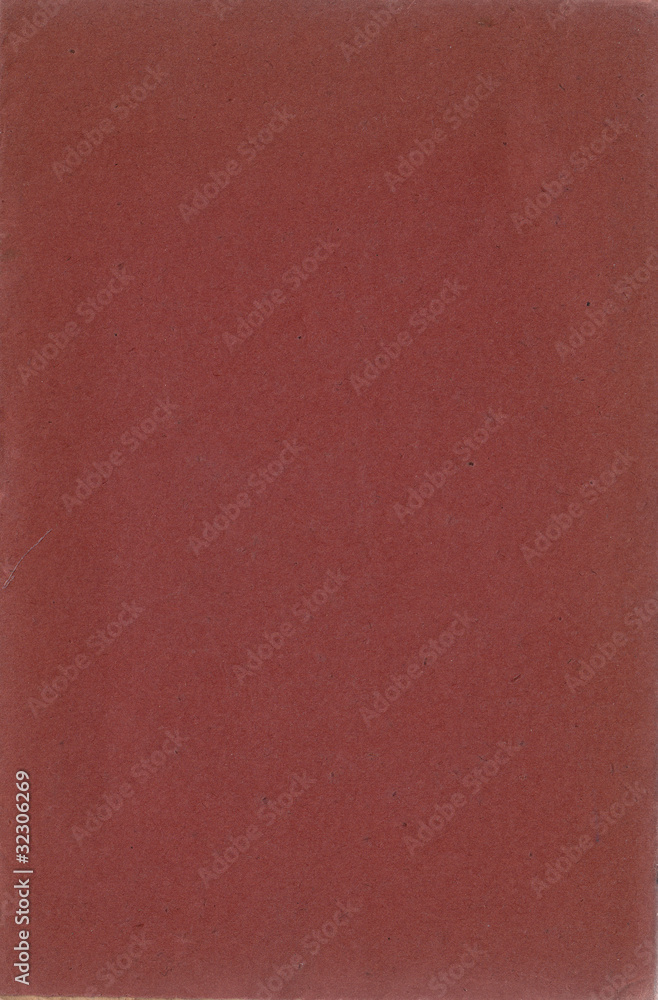 Fototapeta premium old worn red discolored paper book cover