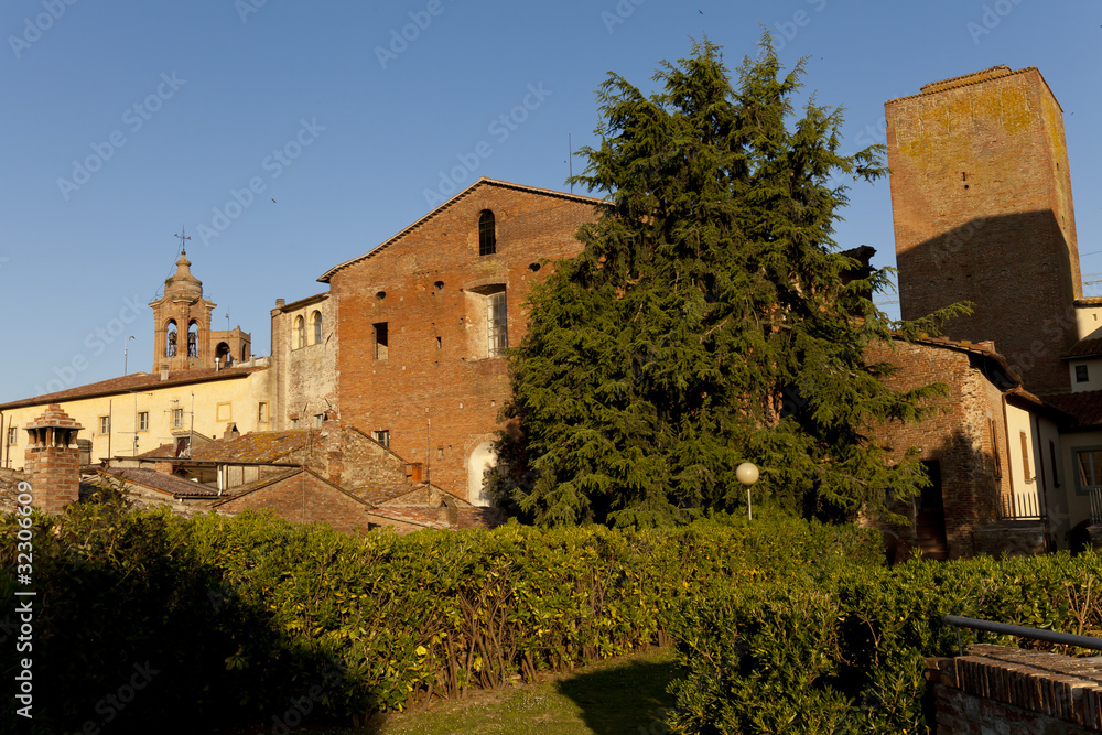 rocca di città della Pieve; Umbria;