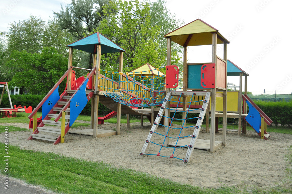 kids playground empty kids playground empty