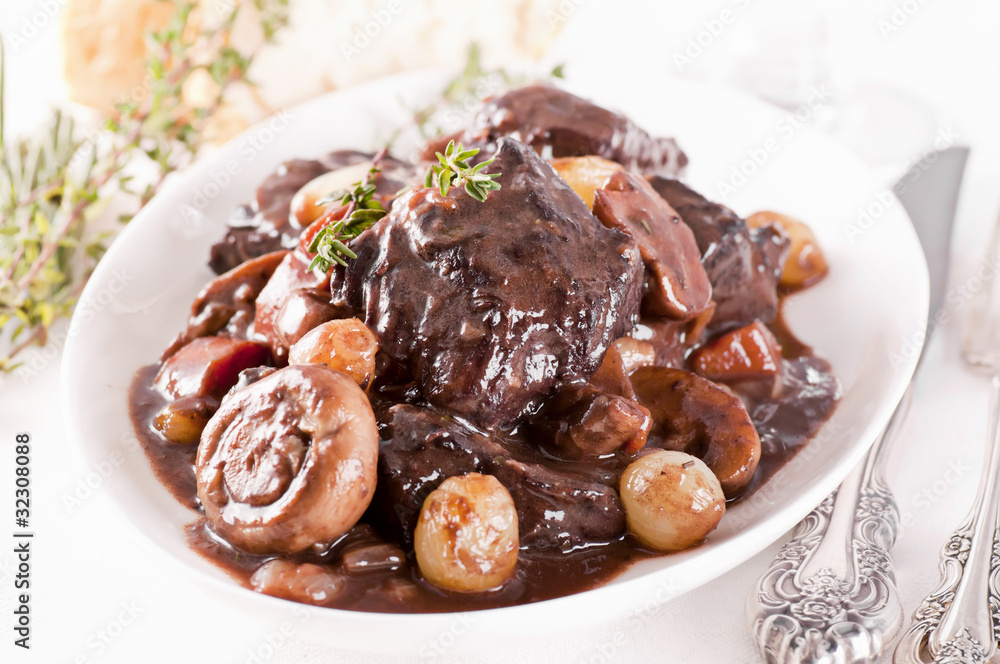 Fleisch in Rotweinsauce Fleisch in Rotweinsauce