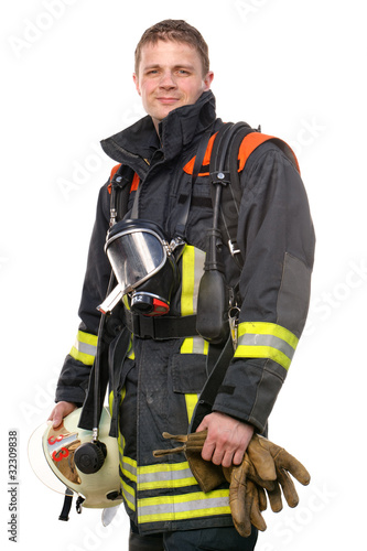 Canvas-taulu Firefighter