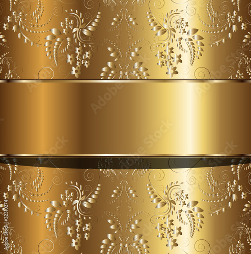 Abstract background gold.