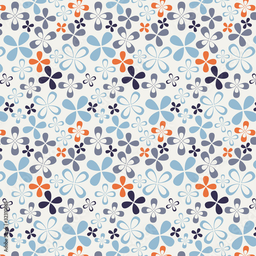 seamless floral background,...