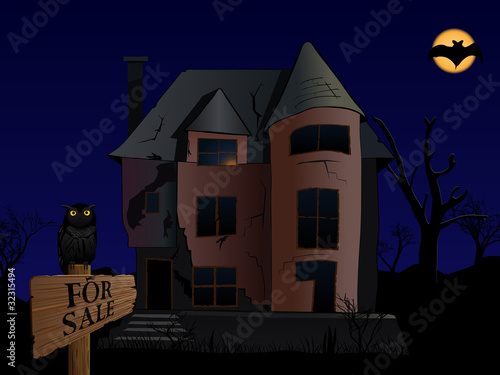 spooky house