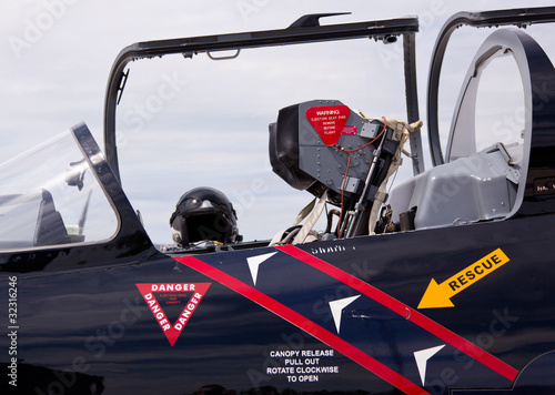 Cockpit of Albatros photo