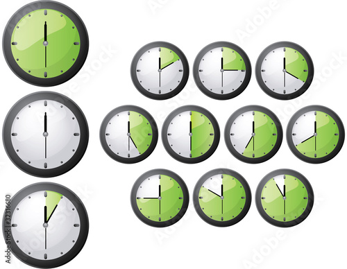 Vector timer icon