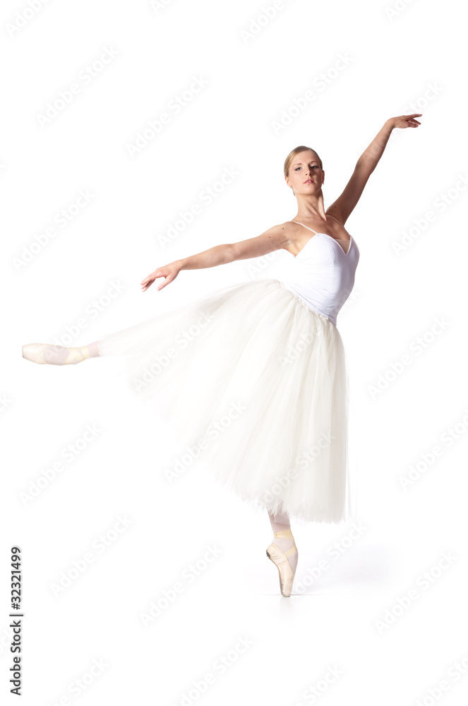 Naklejka premium ballerina