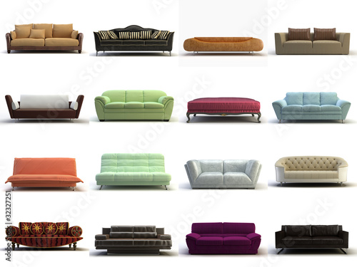 3d sofa