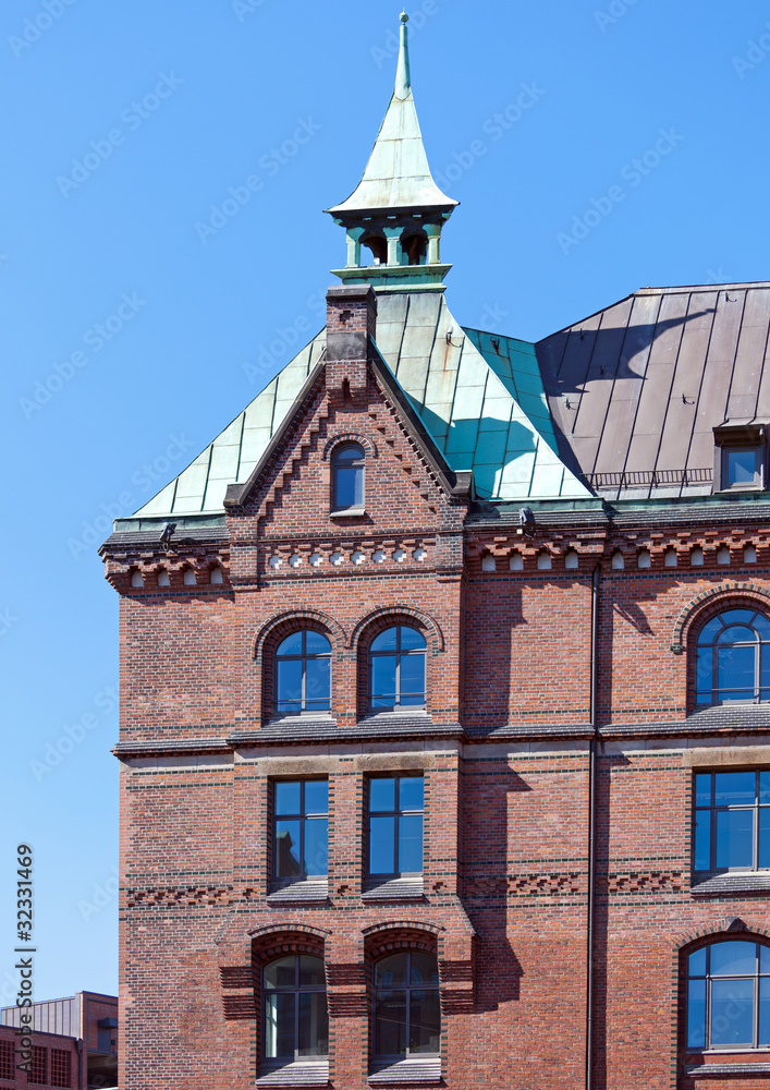 Fototapeta premium Speicherstadt in Hamburg