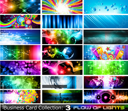 Abstract Business Card Collection- Set 3