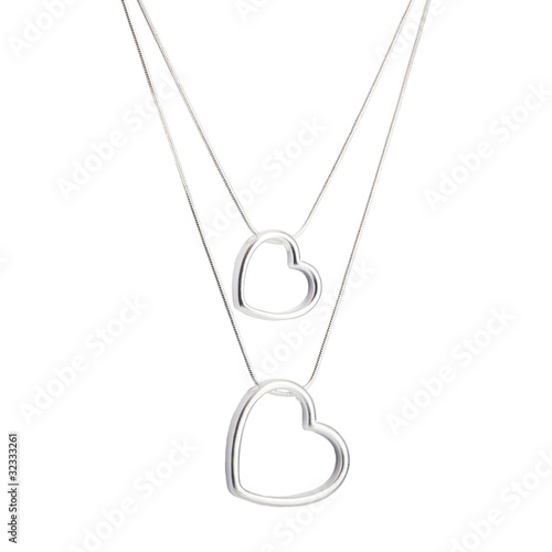 necklace isolated on white
