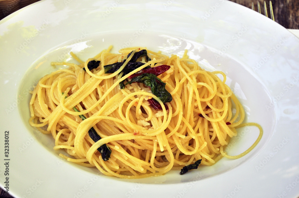 Spaghetti Aglio Olio Peperoncino Spaghetti Aglio Olio Peperoncino