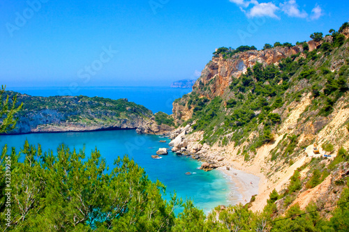 beautiful mediterranean coast