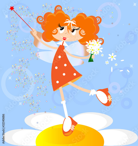 orange fairy