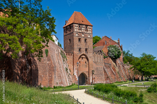 Obraz na płótnie Schloss Tangermünde 1 w salonie