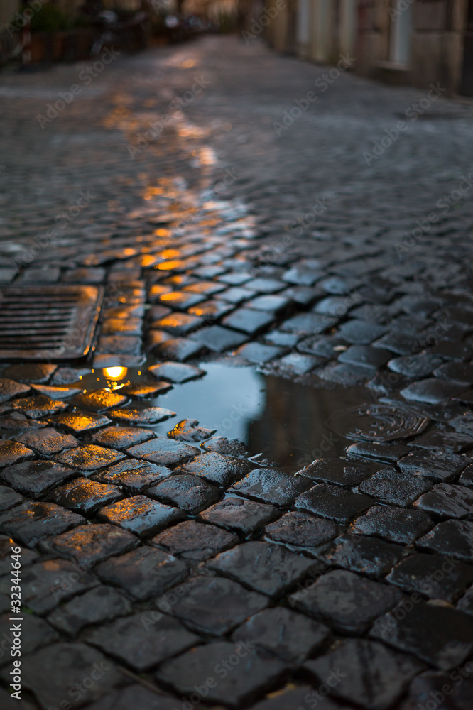 Fototapeta premium Old road