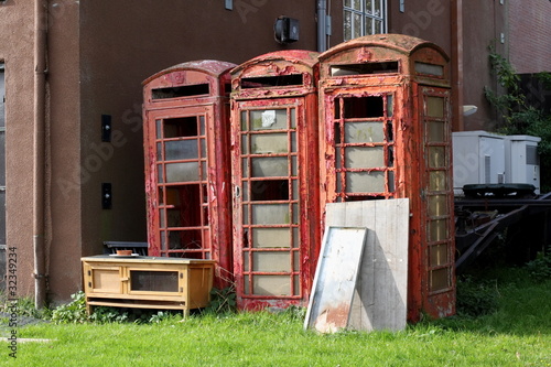 Alte Telefonzellen