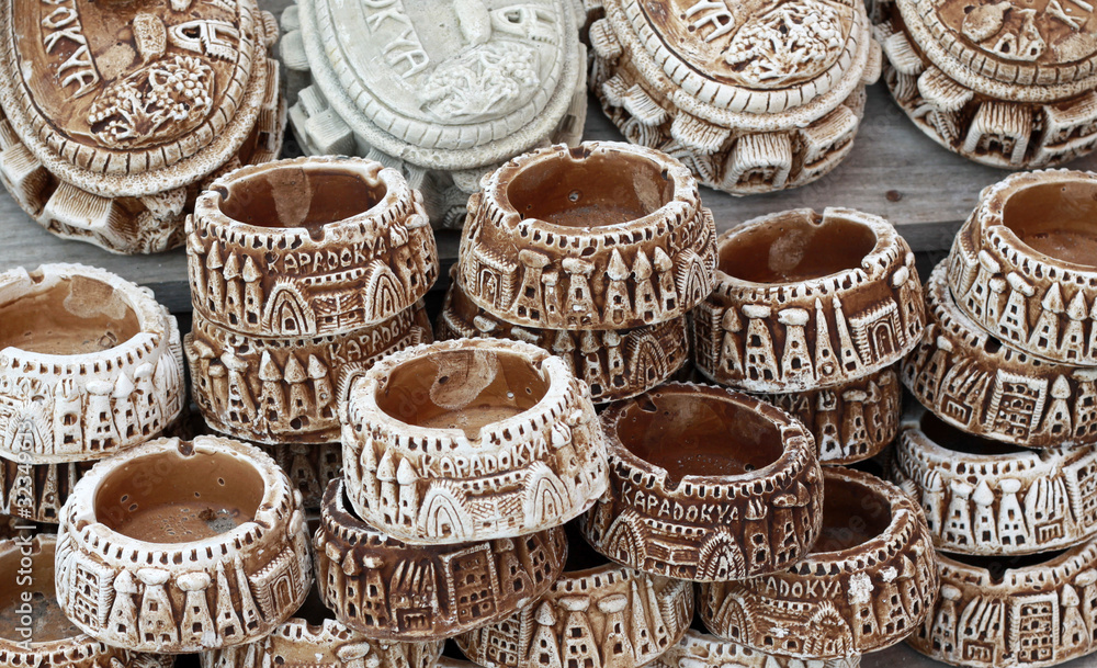 Miniature model of Cappadocia. Miniature model of Cappadocia.