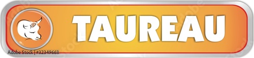 bouton signe zodiaque taureau
