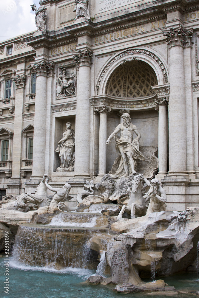 The Trevi Fountain